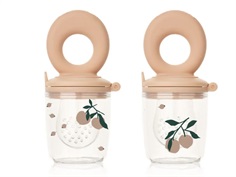 Liewood peach/sea shell pacifier Miranda (2-pack)